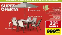 Carrefour Zestaw mebli ogrodowych Capri Plus oferta
