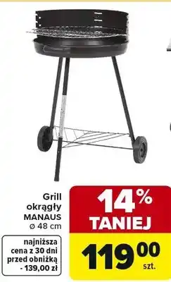 Carrefour Grill okrągły oferta