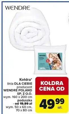 Carrefour Kołdra dla ciebie oferta