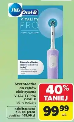 Carrefour Szczoteczka do zębów elektryczna Vitality Pro oferta