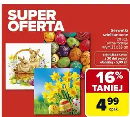 Carrefour Serwetki wielkanocne oferta