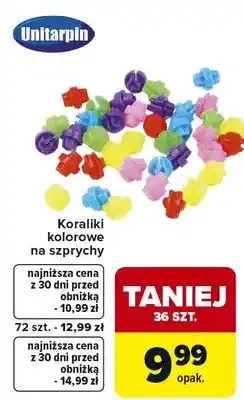 Carrefour Koraliki kolorowe na szprychy oferta