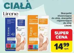 Carrefour Skarpetki złuszczające do stóp, skarpetki regenerujące do stóp oferta