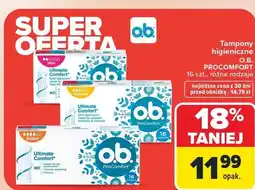 Carrefour Tampony higieniczne ProComfort oferta