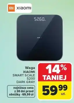 Carrefour Waga SMART SCALE S200 DARK GREY oferta