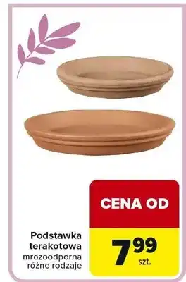 Podstawka terakotowa mrozoodporna różne rodzaje