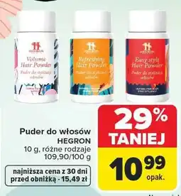 Carrefour Puder do włosów Hegron oferta