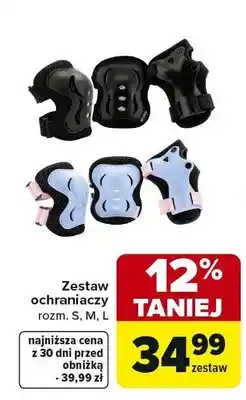 Carrefour Zestaw ochraniaczy rozm. S, M, L oferta