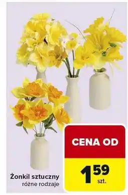 Carrefour Żonkil sztuczny oferta