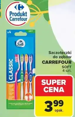 Carrefour Szczoteczki do zębów soft oferta