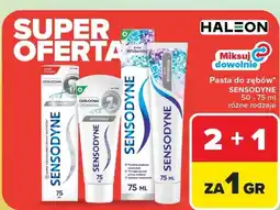 Carrefour Pasta do zębów Sensodyne różne rodzaje oferta