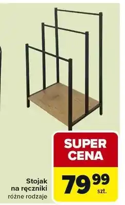 Carrefour Stojak na ręczniki różne rodzaje oferta