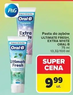 Carrefour Pasta do zębów Ultimate Fresh, Extra White oferta