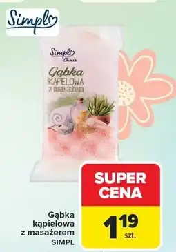 Carrefour Gąbka kąpielowa z masażerem oferta