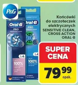 Carrefour Końcówki do szczoteczek elektrycznych Sensitive Clean, Precision Clean oferta