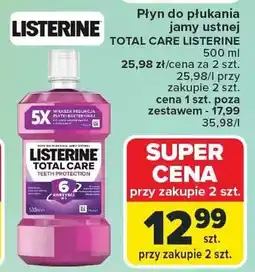 Carrefour Płyn do płukania jamy ustnej Total Care oferta