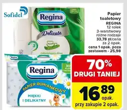 Carrefour Papier toaletowy 12 rolek 3-warstwowy różne rodzaje oferta