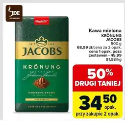 Carrefour Kawa mielona Krönung oferta