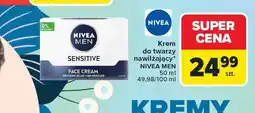 Carrefour Krem do twarzy nawilżający Nivea Men oferta