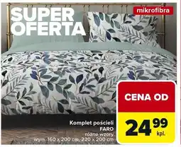 Carrefour Komplet pościeli różne wzory oferta