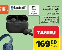 Carrefour Słuchawki douszne TWS WAVE BEAM oferta