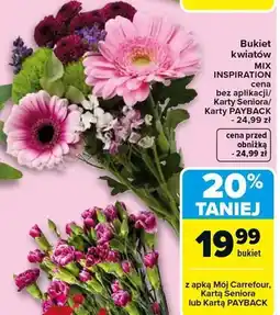 Carrefour Bukiet kwiatów mix oferta