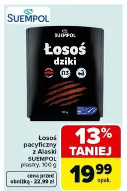Carrefour Łosoś pacyficzny z Alaski plastry oferta