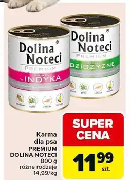 Carrefour Karma dla psa Premium w indyka oferta