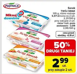 Carrefour Serek Twój Smak różne rodzaje oferta