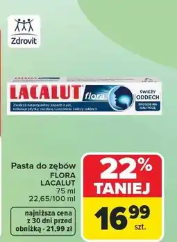 Carrefour Pasta do zębów Flora oferta