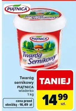Carrefour Twaróg sernikowy wiaderkо oferta