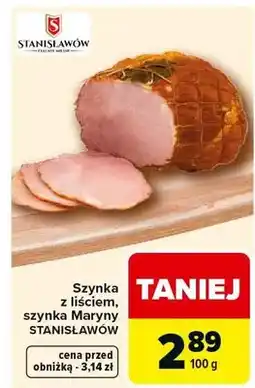 Carrefour Szynka z lisciem, szynka Maryny oferta