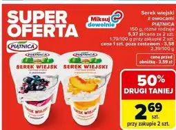 Carrefour Serek wiejski z owocami różne rodzaje oferta