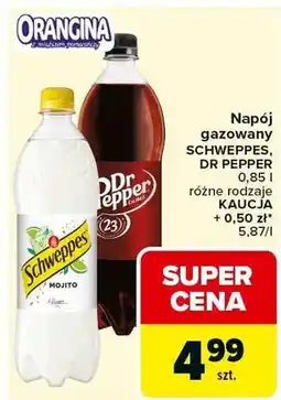 Carrefour Napój gazowany Schweppes Mojito oferta