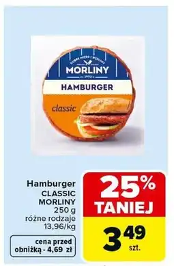 Carrefour Hamburger CLASSIC różne rodzaje oferta