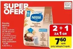 Carrefour Kaszka Nestle różne rodzaje oferta