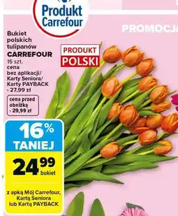 Carrefour Bukiet polskich tulipanów oferta