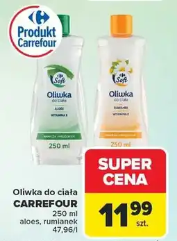Carrefour Oliwka do ciała aloes, rumianek oferta