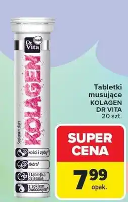 Carrefour Tabletki musujące Kolagen Dr Vita oferta