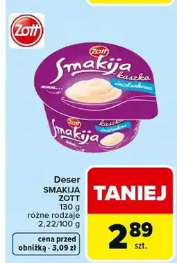 Carrefour Deser smakija różne rodzaje oferta