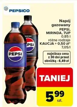 Carrefour Napój gazowany oferta