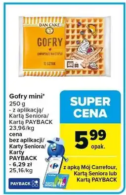 Carrefour Gofry mini oferta