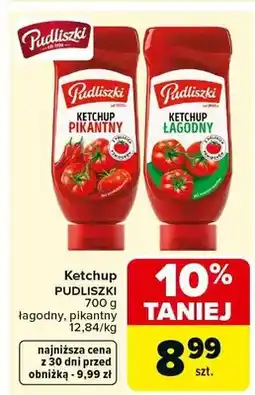 Carrefour Ketchup łagodny/pikantny oferta