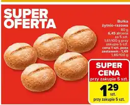 Carrefour Bułka żytnio-razowa oferta