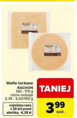 Carrefour Wafle tortowe oferta