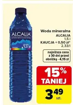 Carrefour Woda mineralna oferta