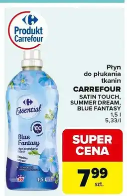 Carrefour Płyn do płukania tkanin Blue Fantasy oferta