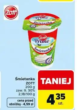 Carrefour Śmietanka oferta