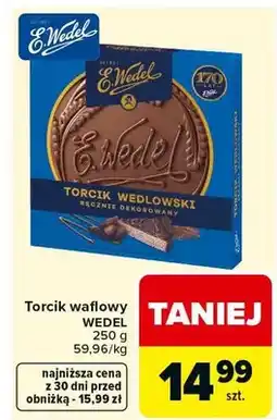 Carrefour Torcik waflowy oferta