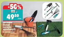 Biedronka Zestaw małych narzędzi ogrodowych 6 elementów oferta